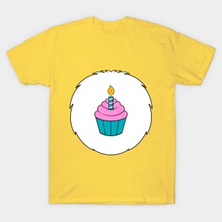 Birthday bear tummy T-Shirt